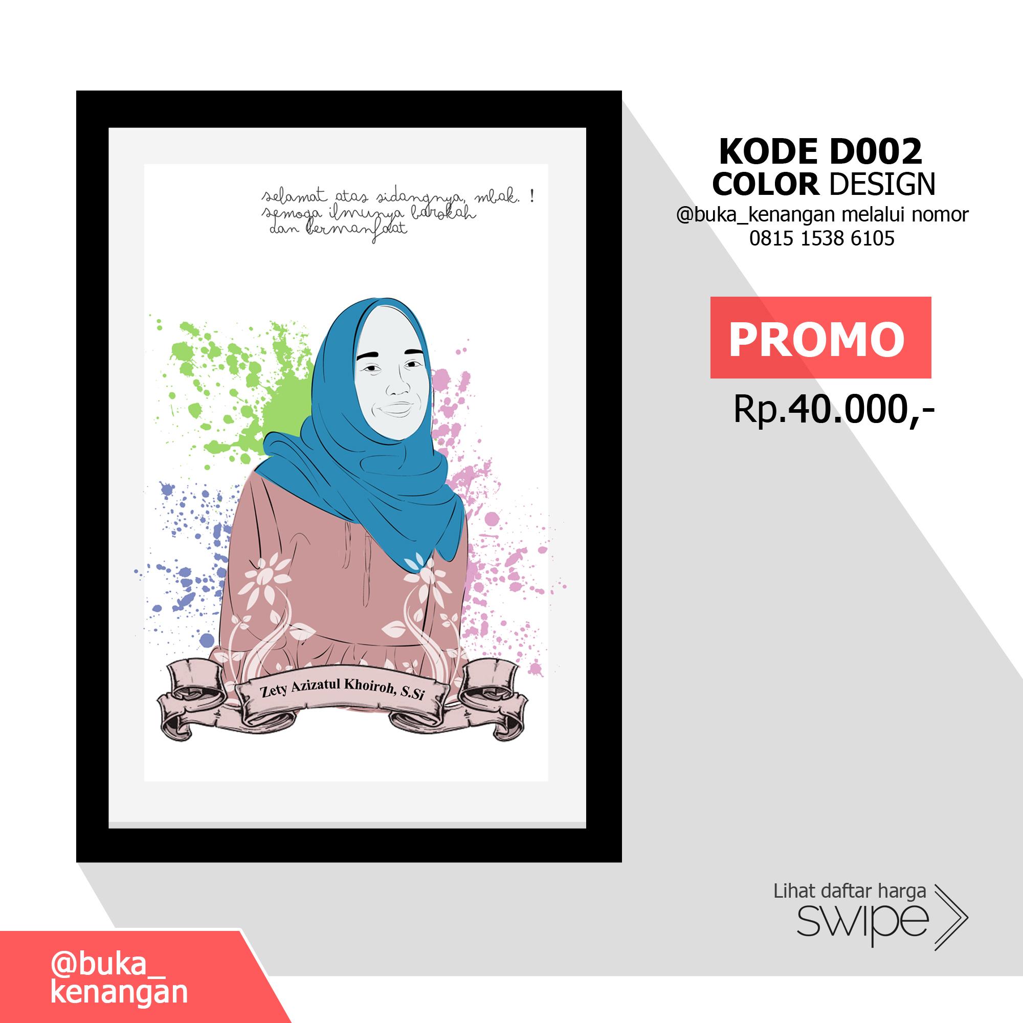 Kado Vektor Line Art Murah