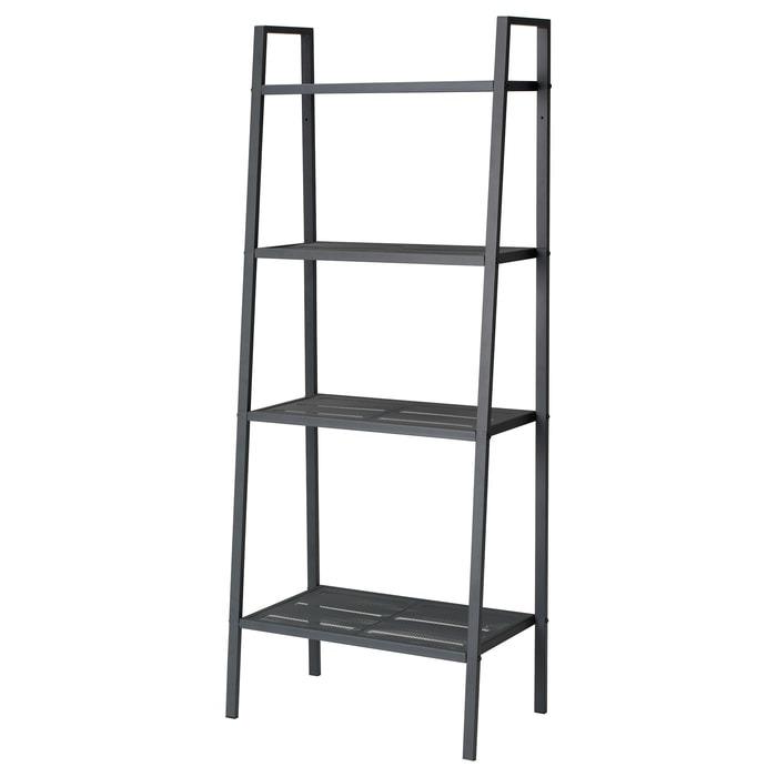 BUTTERFLY - IKEA LERBERG Rak besi MURAH KEREN 4 Shelving warna biru 35 x 148 Cm