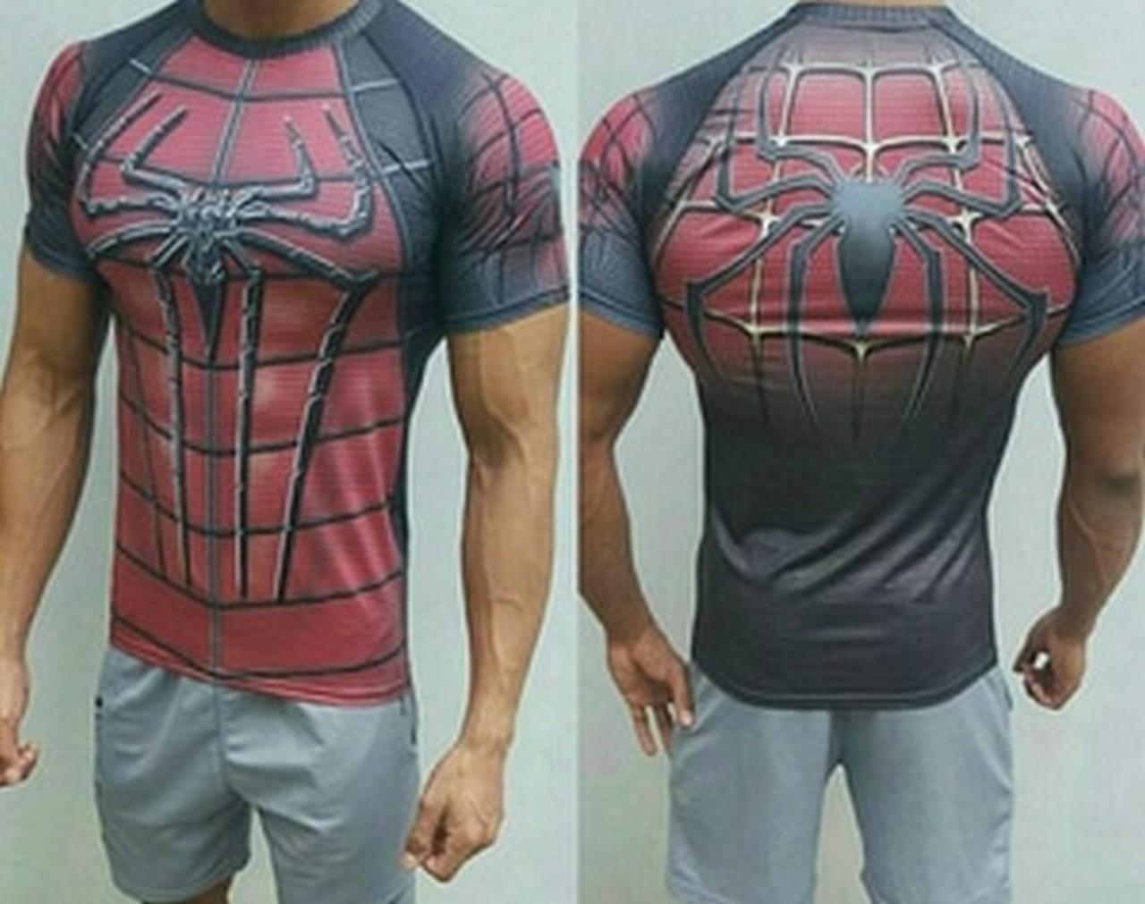Kaos Manset Baselayer Under Armour Spiderman New - Special Edition DISKON!!!