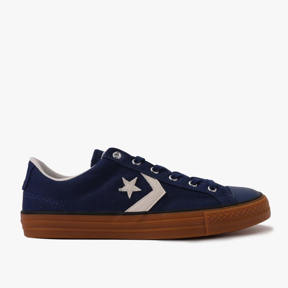 Converse Star Player Ox Men's Sneakers Shoes - Biru Tua