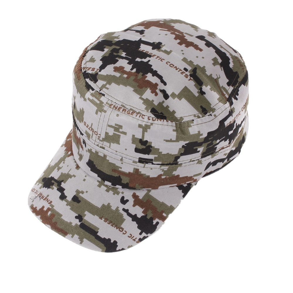 Adapula Matahari Seragam Loreng Tentara Militer Topi Helm 
