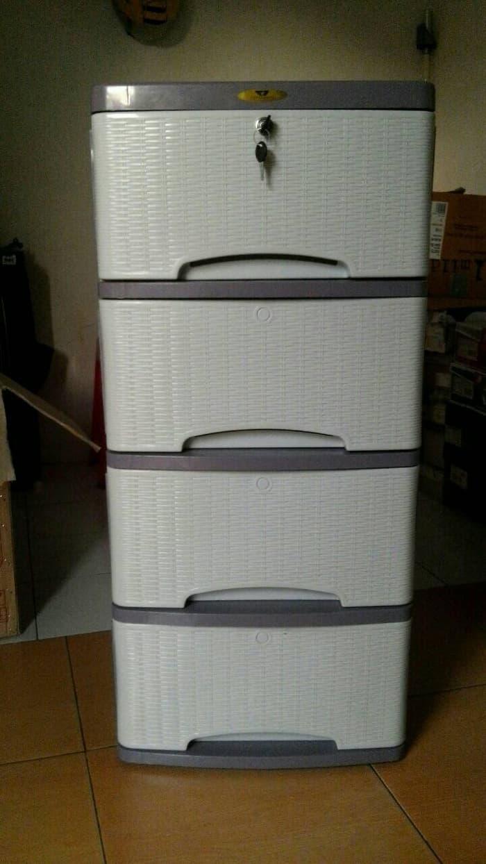 container cabinet rotan s4 / container plastik / lemari plastik @ lemari plastik napolly pakaian gantung baju rovega murah 4 2 susun lion star napoly club