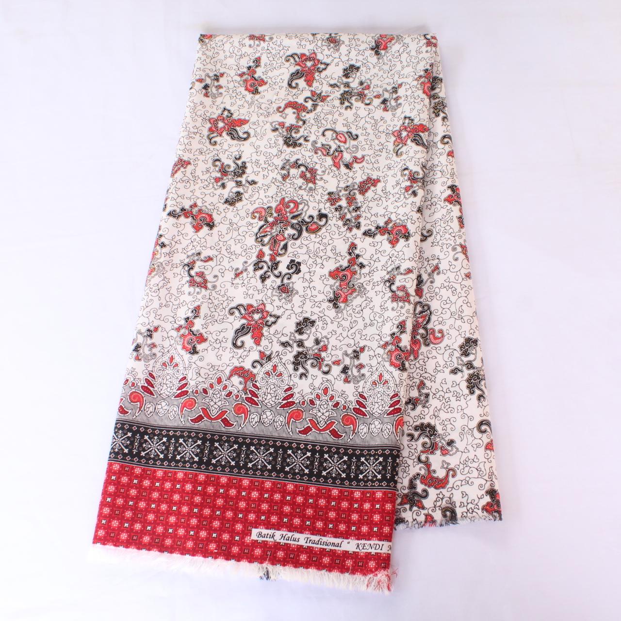 KBS26 Kain Batik Semi Sutra Motif Etnik traditional Murah Bawahan
