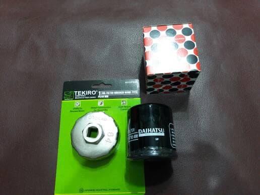 KUNCI FILTER + FILTER OLI AVANZA - XENIA - GRANMAX -RUSH - TERIOS