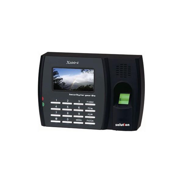 SOLUTION X100C FINGERPRINT / MESIN ABSENSI SIDIK JARI / Aneka Mesin Absen Sidik Jari Terbaru Murah Terlaris