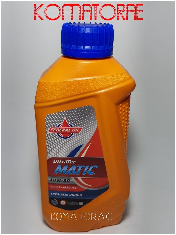 OLI MESIN FEDERAL MATIC ULTRATEC 10W 30 API SJ 800ml ORIGINAL PRODUCT
