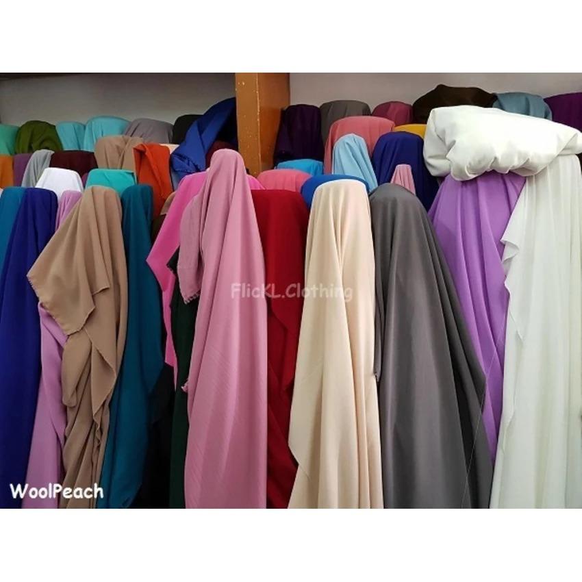 Kain Gamis Kain Woolpeach Wolfis Wolvis Wollpeach Wolpis Polos