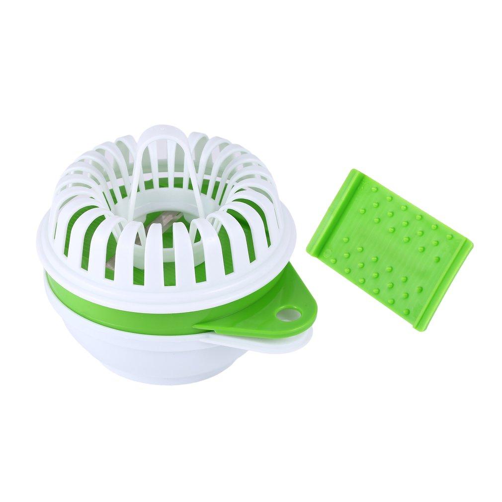 Lalove Korea DIY Microwave Kentang Keripik Maker Tidak untuk Popok Bayi Keripik Kentang Panggang Mesin Putih
