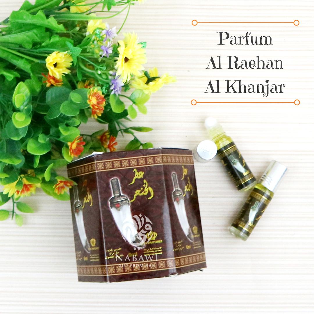 Parfum Pedang Minyak Wangi Al Raehan Al Khanjar Parfum Gaharu 6 Botol