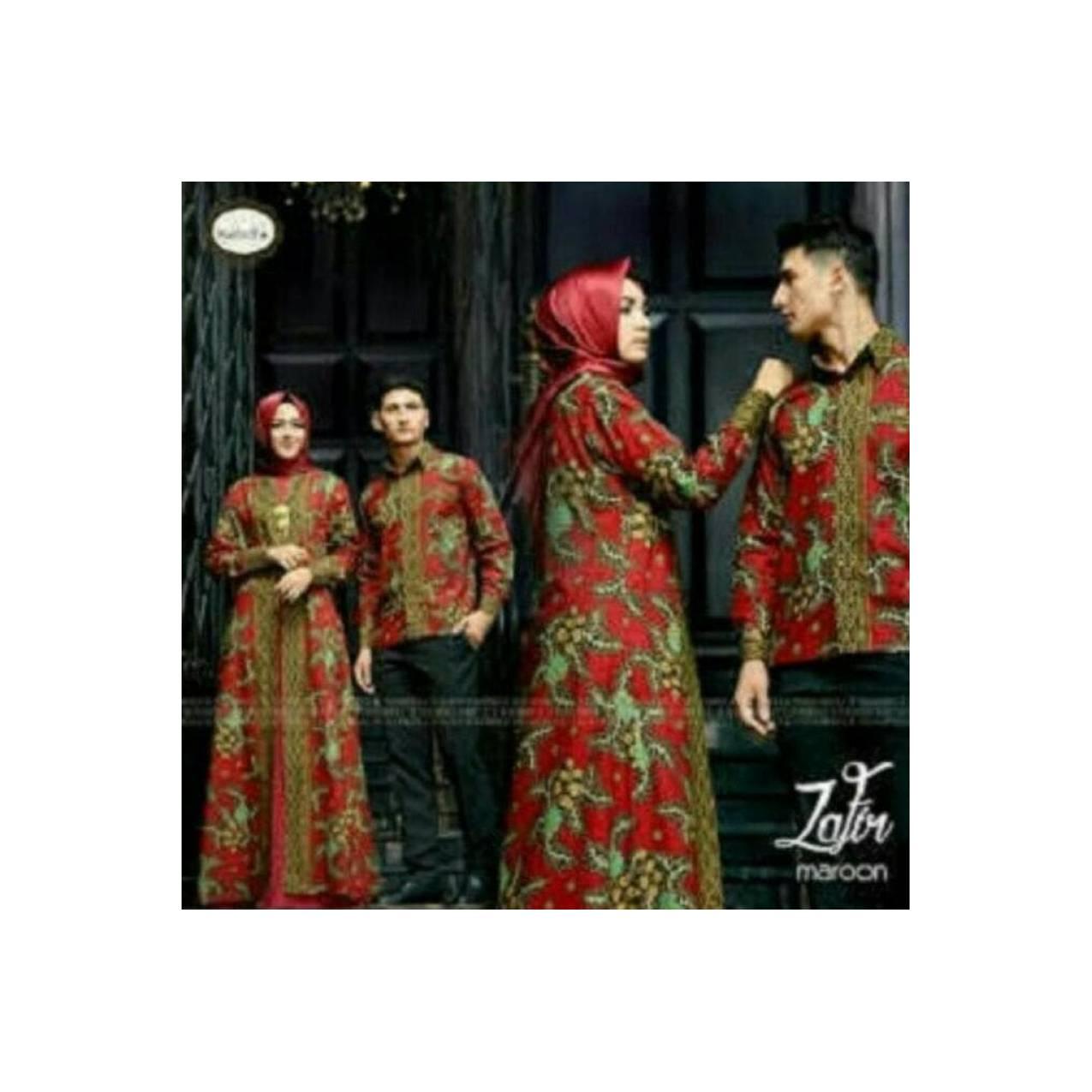 Set Gamis Couple Muslim 4 In 1 #49