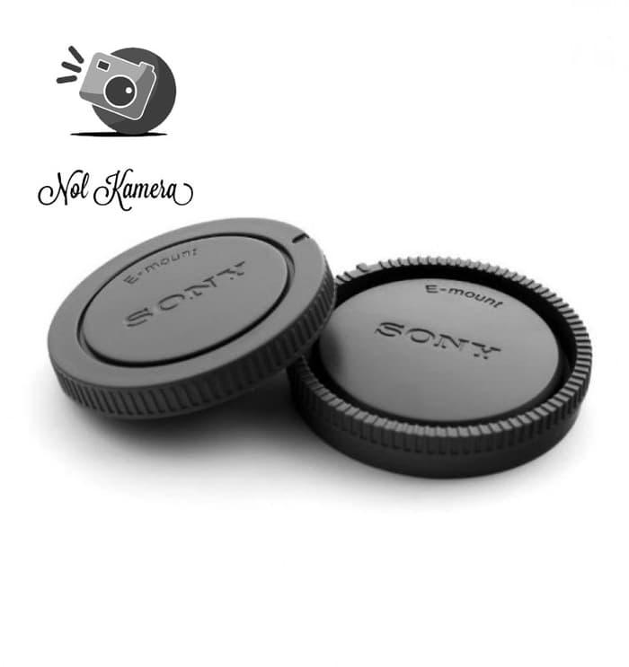 Promo Body cap + rear cap Sony Nex A6000 A6300 Nex3 Nex5 Nex6 Nex7 original