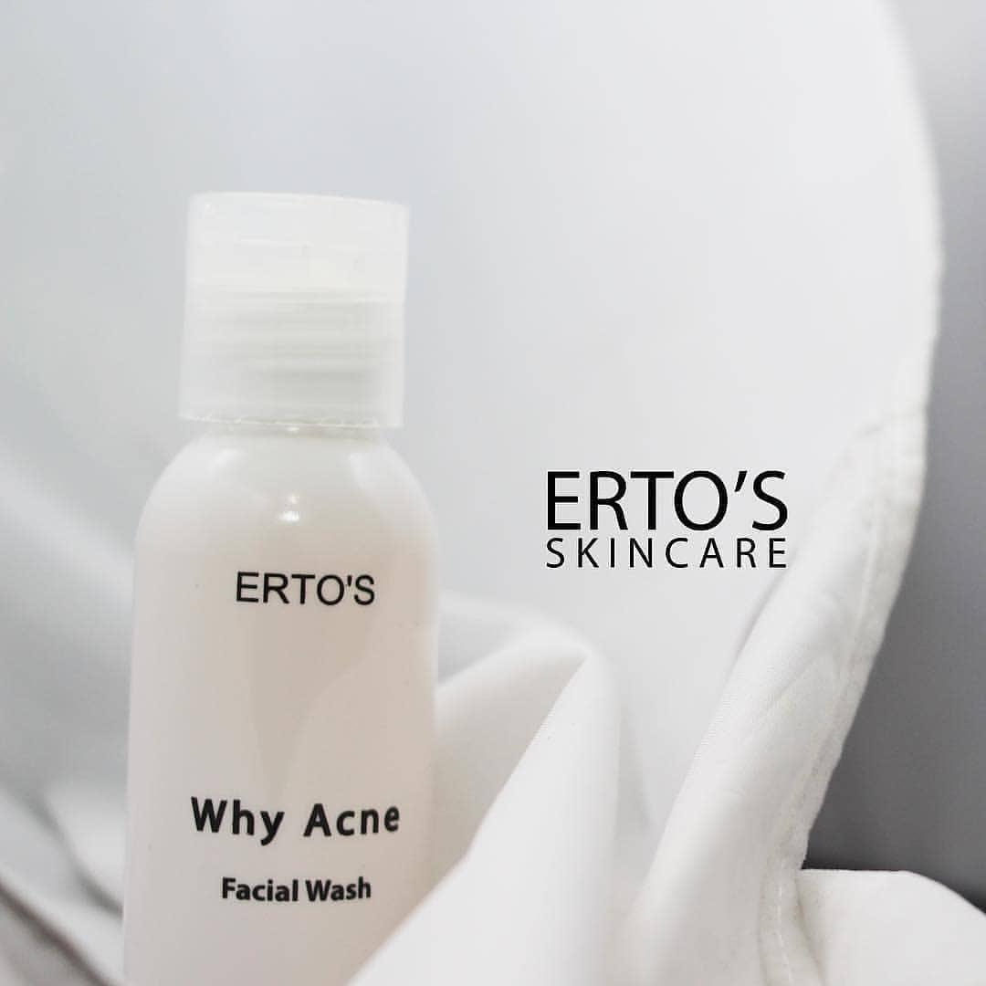 ERTOS Why Acne Facial Wash - Sabun Cuci Muka Jerawat - ERTO'S Skincare