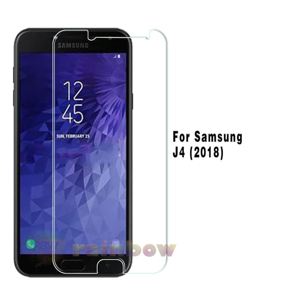 Rainbow Tempered Glass Samsung Galaxy J4 2018 Screen Protector Samsung J4 2018 Temper Samsung J4 2018 / Pelindung Layar Hp / Anti Gores Kaca / Screen Guard / Temper Glass Samsung J4 2018 - Clear
