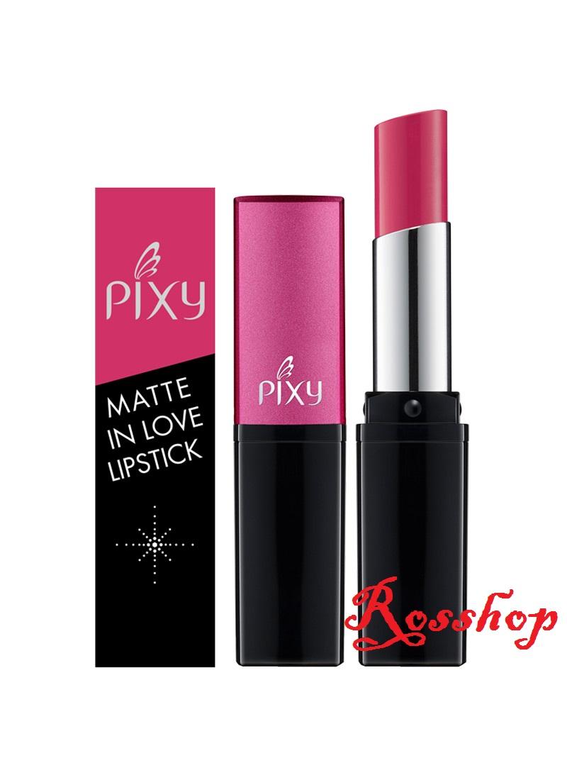 Pixy Lipstick Matte In Love 211 - Vibe Pink