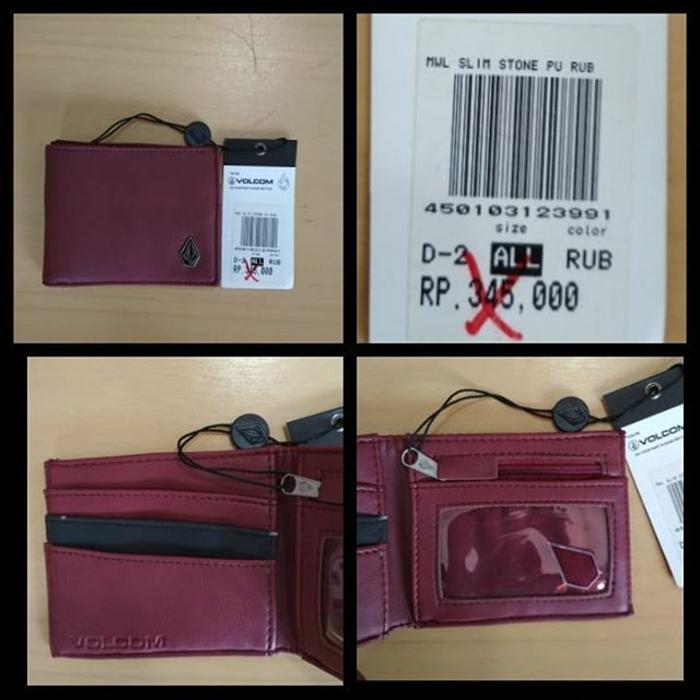 Diskon 10%!! Dompet Volcom Original - ready stock
