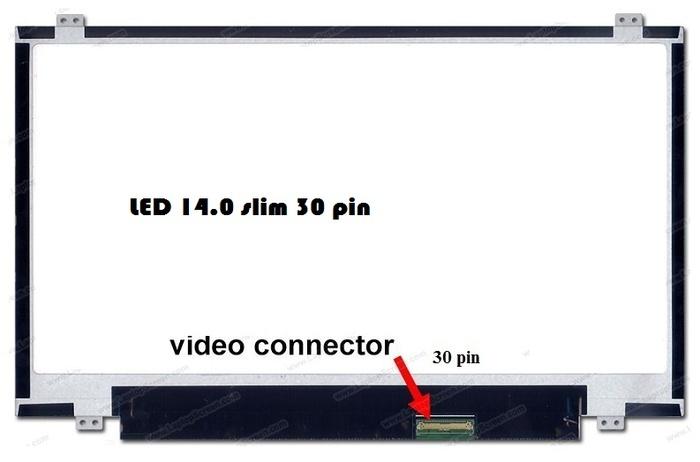 LCD LED 14.0 Slim Laptop Lenovo IdeaPad G40 G40-70 G40-80