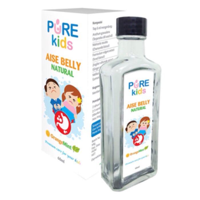 PUREKIDS Aise Belly Natural | Obat Kembung & Masuk Angin Anak