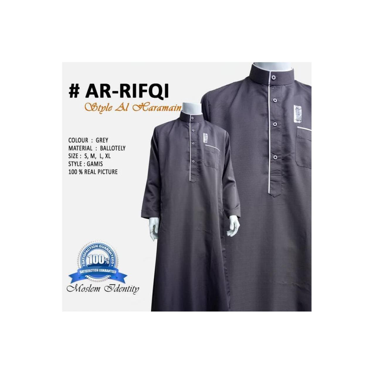 Terbaru Gamis Jubah , Gamis Jubah Pria Lengan Panjang S- Arrifqi