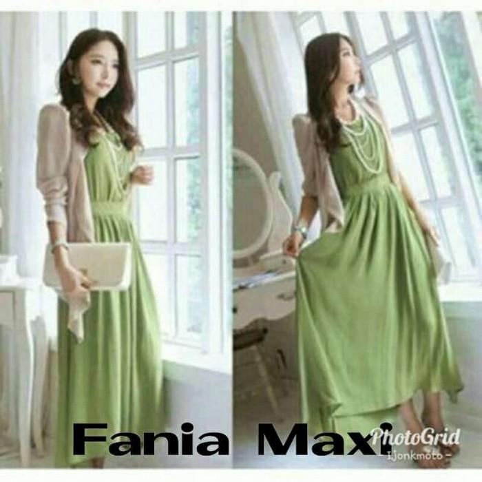 Tanah Abang Fashion terbaru termurah dan terlaris Gamis Muslim Fania Aer