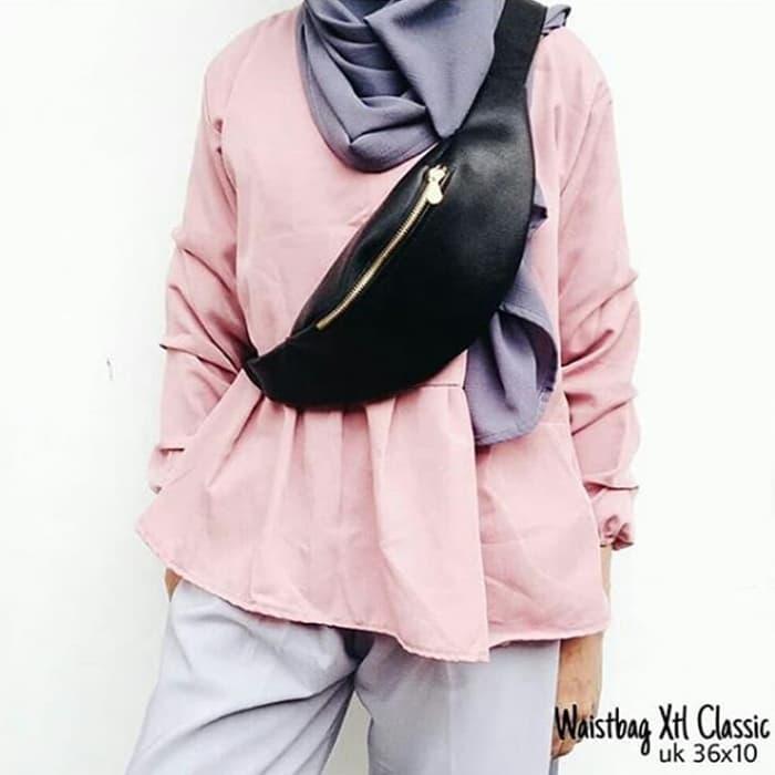 Tas Selempang / Waist Bag XTL Classic / Tas Pinggang Wanita Cantik Tebal TERMURAH