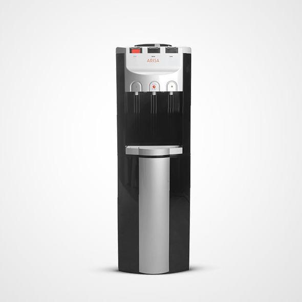 Arisa TWD-1XL Dispenser Air Galon Atas 3kran -80watt Storage Cabinet-Free Ongkir - Khusus JABODETABEK