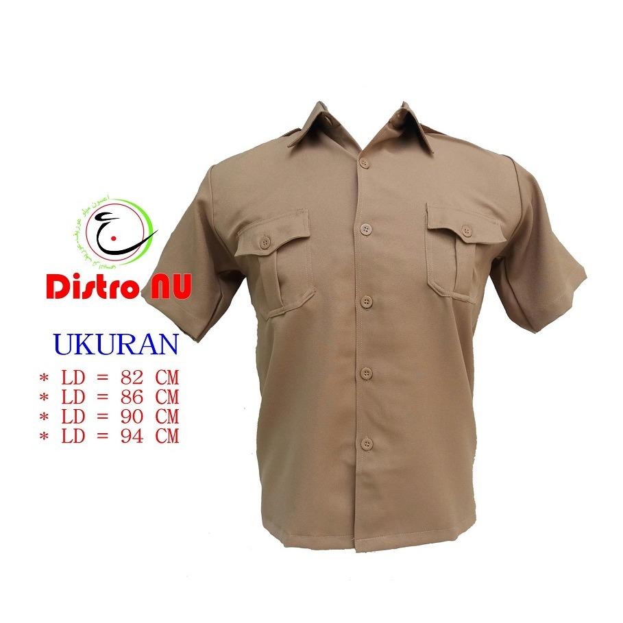 SERAGAM BAJU PRAMUKA TEBAL GS HEM+GRATIS PECI PRAMUKA, baju seragam sekolah celana kerudung sekolah baju jas peci sekolah sabuk sekolah sabuk kantor bagus ekonomis