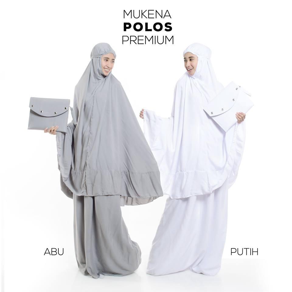 MUKENA DEWASA BAHAN RAYON BALI POLOS PREMIUM