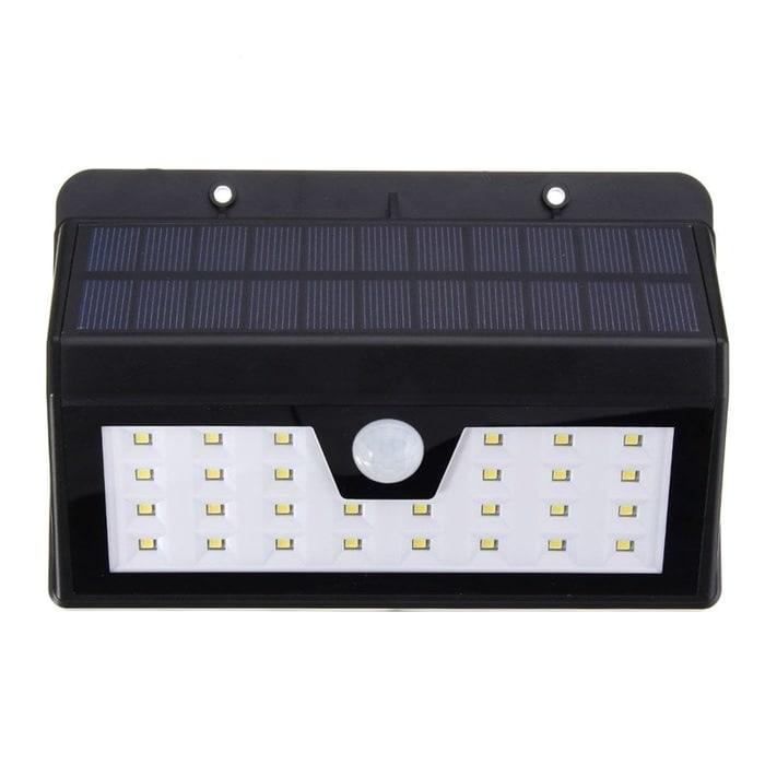 Lampu Pagar 28 LED Tenaga Surya Solar Motion Light PIR Motion Sensor