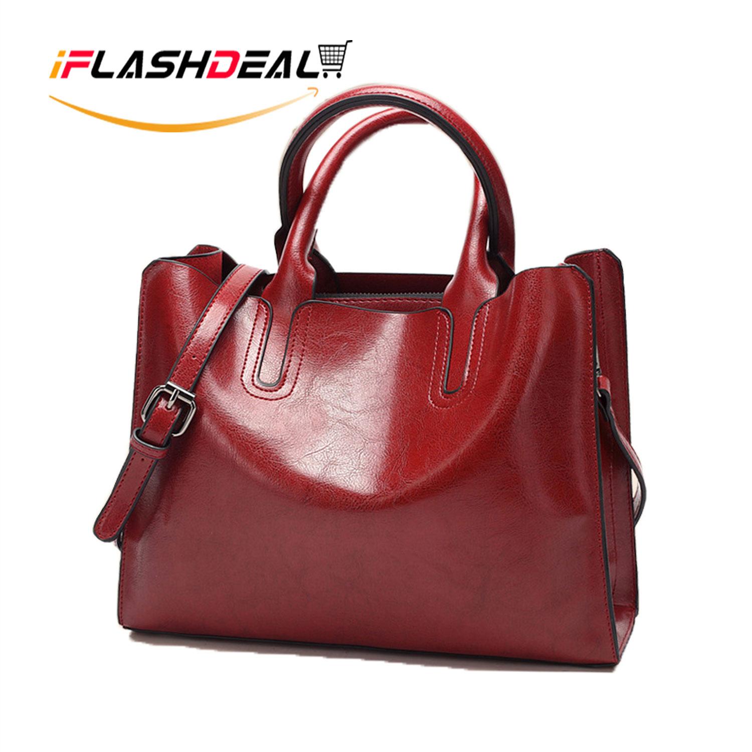 iFlashDeal Womens Tas Bahu Wanita Sling Bag Kapasitas Besar Tas Kulit Tas Pegangan Atas Handbag Fashion Purse Messenger Tote Shoulder Bag iFlashDeal Womens Tas Bahu Wanita Sling Bag Kapasitas Besar Tas Kulit Tas Pegangan Atas Handbag Fashion Purse Messenger Tote Shoulder Bag