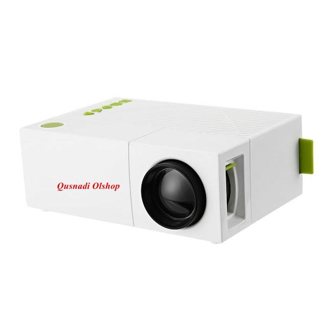 Proyektor Infokus Mini Glitz YG310 HIJAU Infocus LCD Projektor Resolusi Tinggi LED Projector Bioskop Rumah Flim PS Bola Video Murah dan Canggih Teknologi Terbaru Promo Bisa UNtuk HP Android