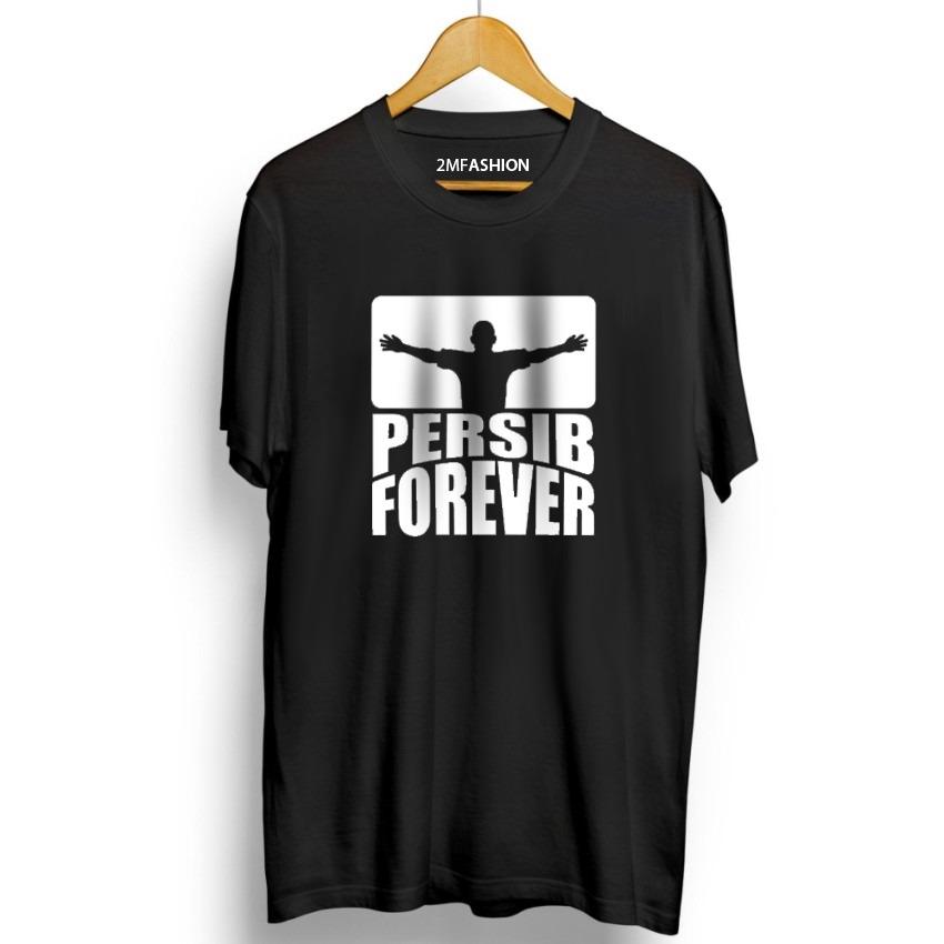 KAOS DISTRO PERSIB - TSHIRT PERSIB BLACK  PREMIUM