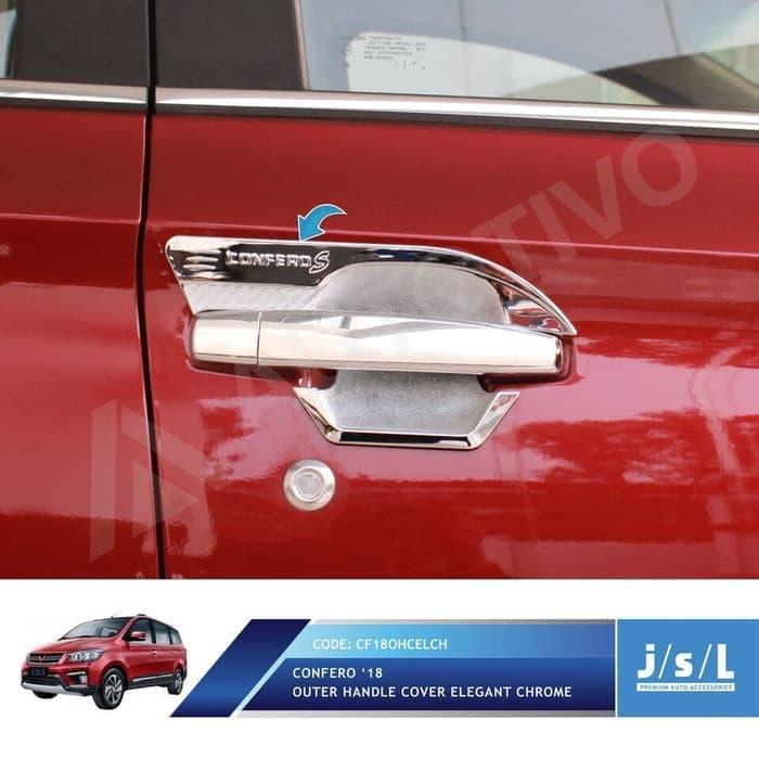 JSL Outer Handle Cover Elegant Chrome Wuling Confero S Mangkok Pintu