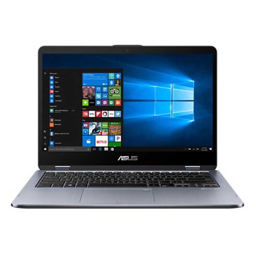 Asus Transformer Flip TP410UR-EC144T - Intel Core i3-7100U - RAM 4GB - 1TB - Nvidia GT930MX - Windows 10 - Grey Metal