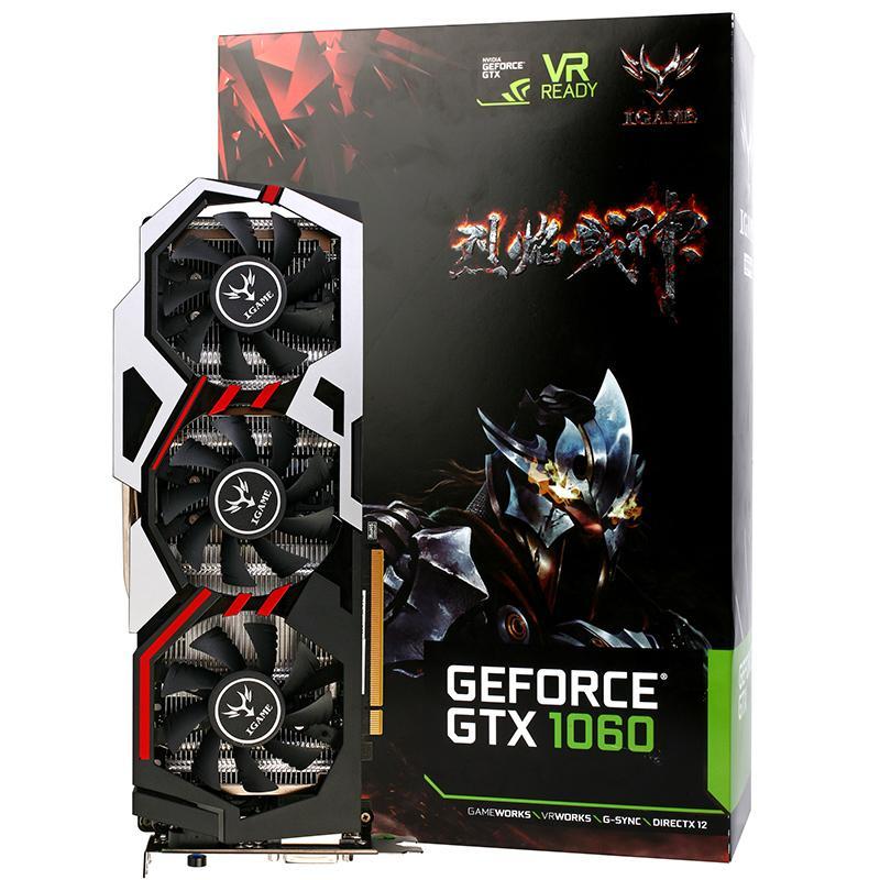 Colorful Graphic card iGameGTX1060 U-TOP-6G