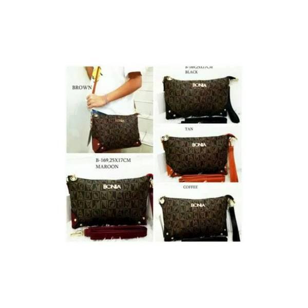 Hot Promo TAS CLUTCH BONIA STUDED SUPER #K
