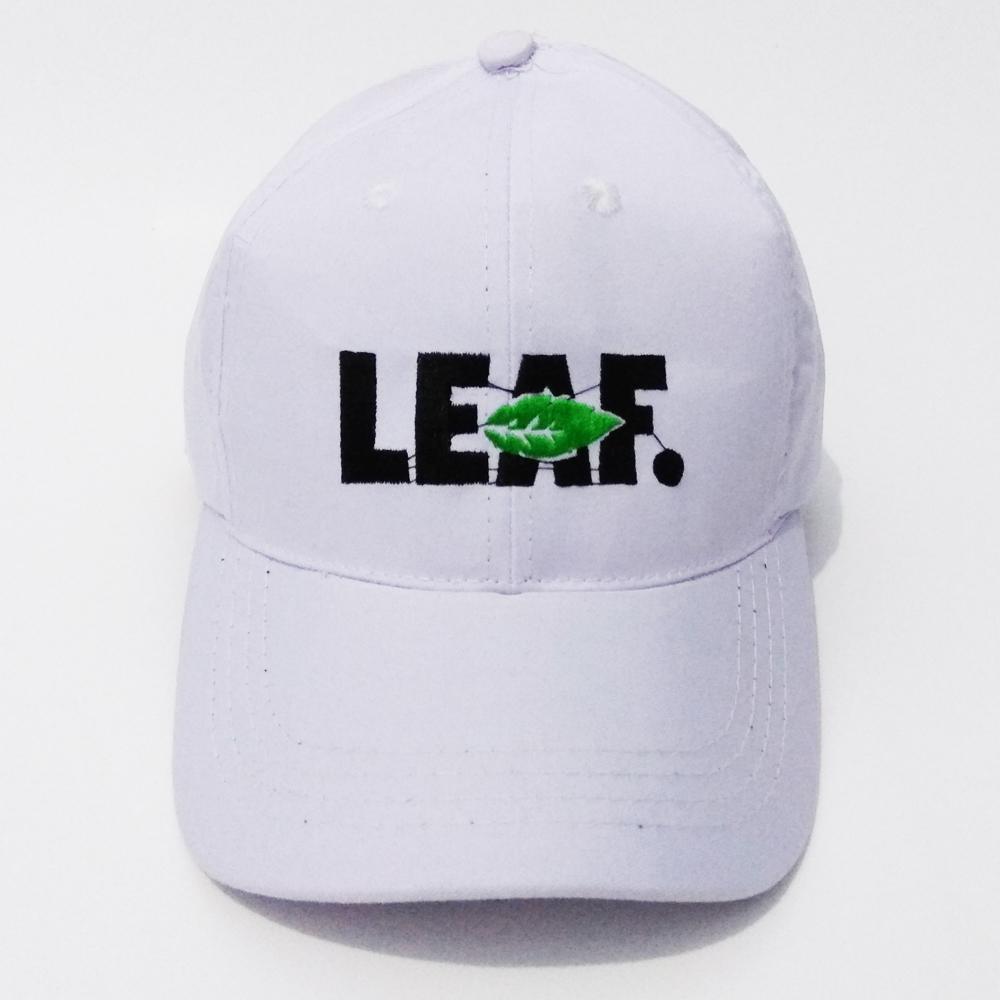 Just Cloth Topi Baseball Pria Wanita Distro Leaf Word