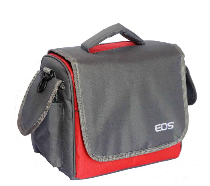 Tas Kamera Canon Mirrorless Merah Kotak Free Jas Hujan (Rain Cover) Kode UT Bagus dan Berkualitas