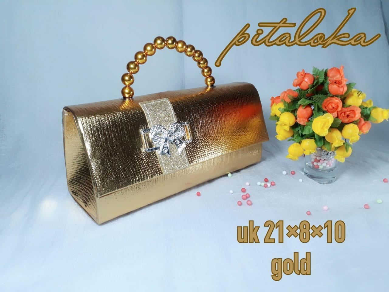 Tas Pesta Pitaloka Full Gold
