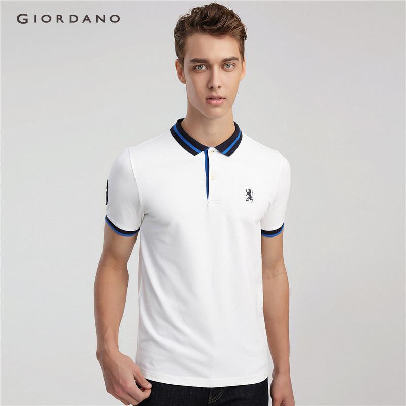 Giordano Men Sport embroidery polo 01018033