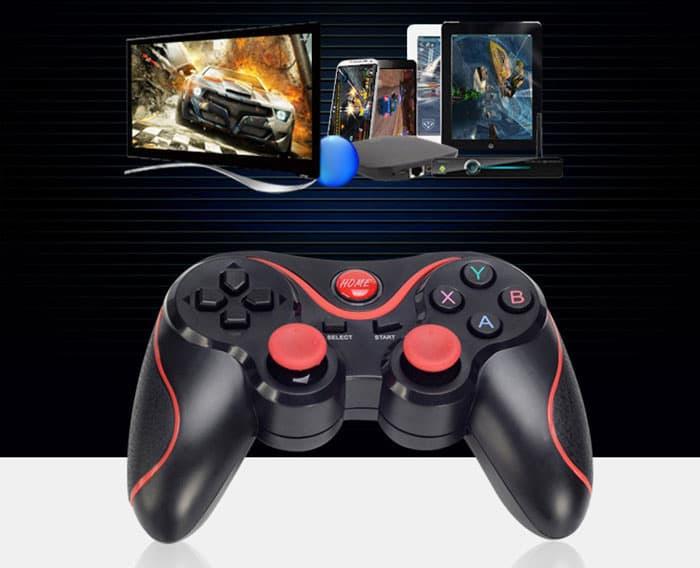 Terbaik Joystick Game T3 Bluetooth Wireless Gamepad Controller HP Android iOS