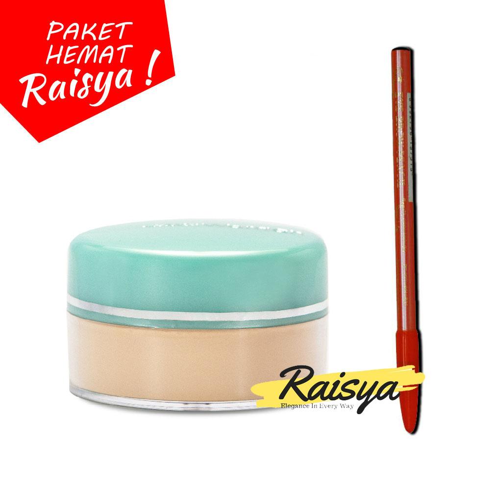 Wardah Everyday Luminous Face Powder - Bedak Tabur 01 Light Beige Free Viva Pensil Alis