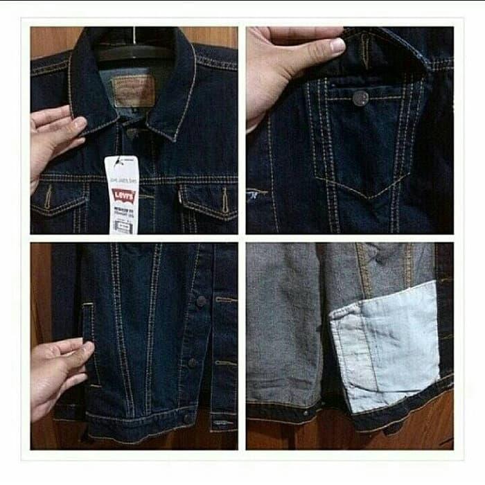 Jaket Jeans Levis Blue Black Premium Quality