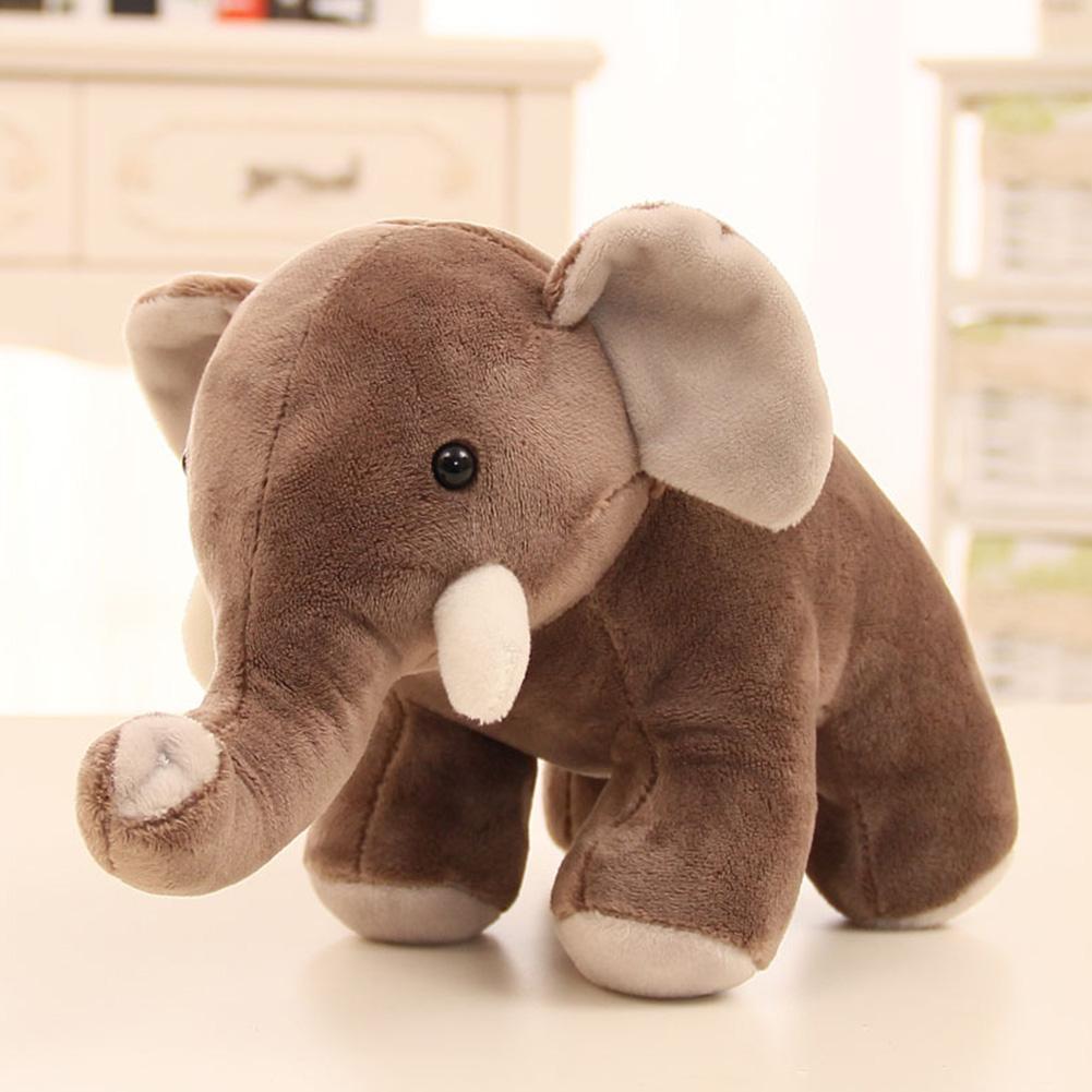 30cm Cute Large Stuffed Plush Toy Simulation Elephant Doll Throw