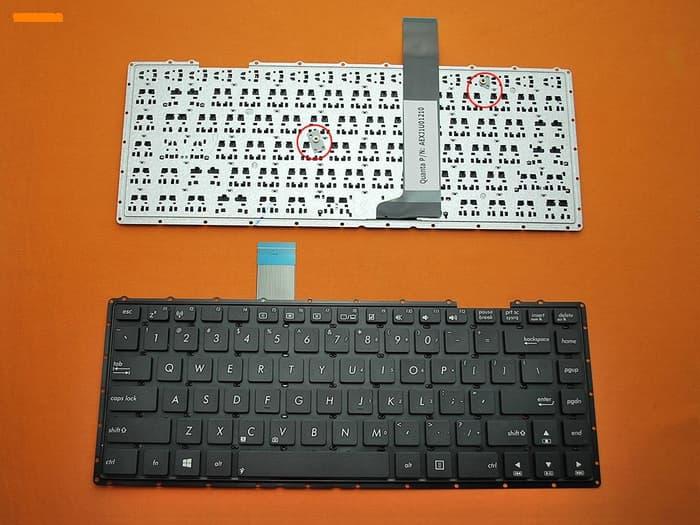 Terbaru!! Keyboard Asus X401U X401A X401 Series - Hitam - ready stock