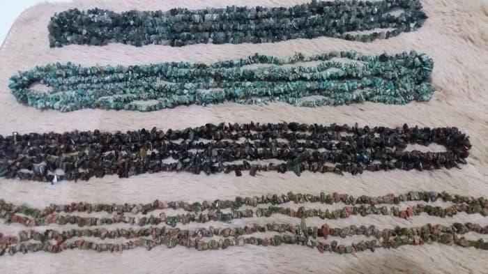 Kalung / Bahan Aksesoris Batu Alam Pecah (DAS)