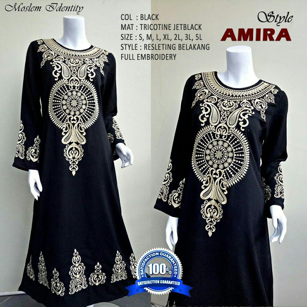 Gamis Bordir Terbaru Gamis Hitam Gamis Pesta Busana Muslimah Syari di lapak Koko Gaul kokogaul