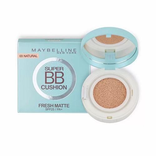 Maybelline Super Bb Cushion Fresh Matte | Cocok Untuk Kulit Berminyak 03 Natural