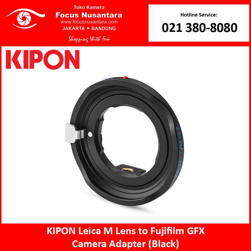 KIPON Leica M Lens to Fujifilm GFX Camera Adapter (Black)