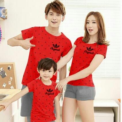 Tj-kaos couple familly gino pendek 1 anak-kaos familly couple-fashion familly fila-kaos kembaran-harga murah