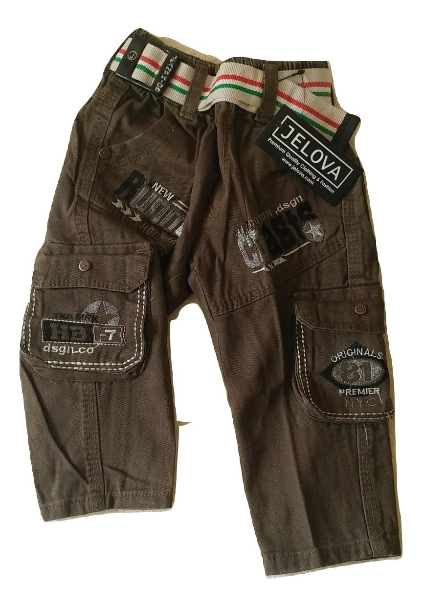 Jelova Angela Celana Jeans Panjang Cowo Baby Bayi 1-2 Years